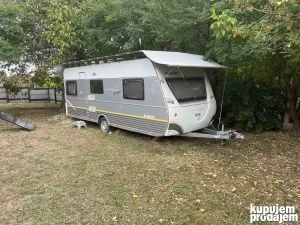 Kamp prikolica Dethleffs-zamena za auto