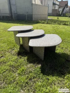 Granitni stocici set