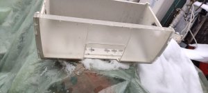 fioka donja u zamrz od frizidera kombinovanog beko csa34000s