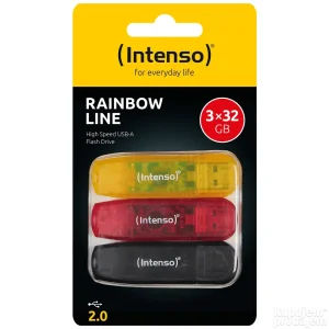 USB flash Intenso 32GB 3 kom Rainbow