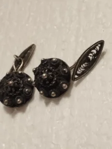 Srebrne kopce za kosulju-6.5gram