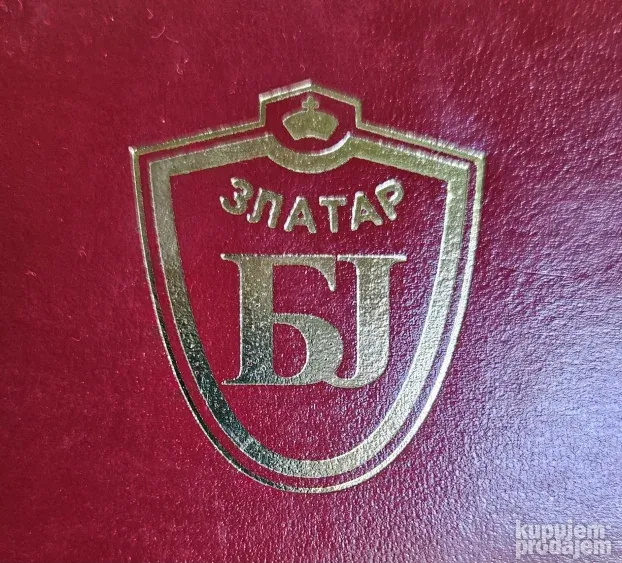 Kutija od nakita zlatar "BJ"