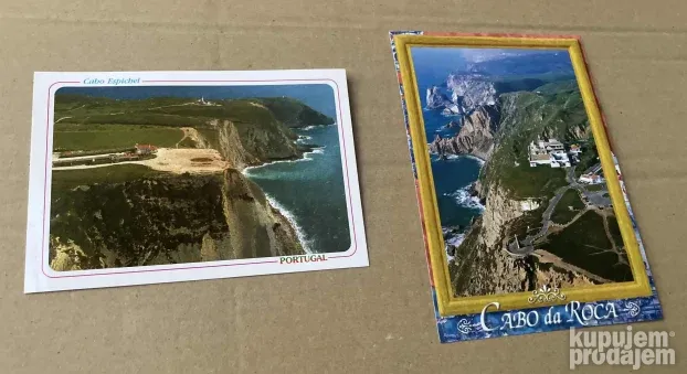 CABO da ROCA, tri nove razglednice najzapadnije tačke Evrope