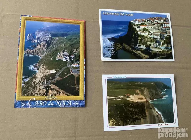 CABO da ROCA, tri nove razglednice najzapadnije tačke Evrope