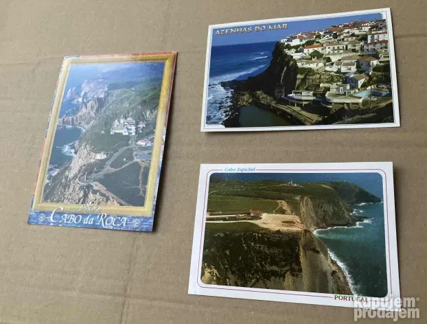 CABO da ROCA, tri nove razglednice najzapadnije tačke Evrope