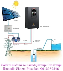 Solarni sistemi za navodnjavanje i zalivanje !