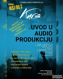 Kurs audio produkcije