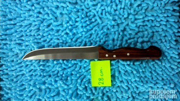 Noževi za klanje meso jelo cevapi Plastifiran (Novo) 28 cm.