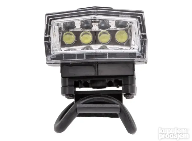 Prednja lampa crna led dioda script šif