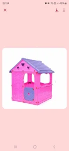 Kucica bastenska roze Playhouse