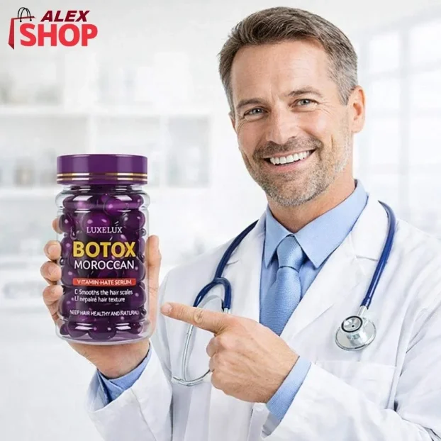 Luxelux Botox serum za regeneraciju kose sa marokanskim ulje