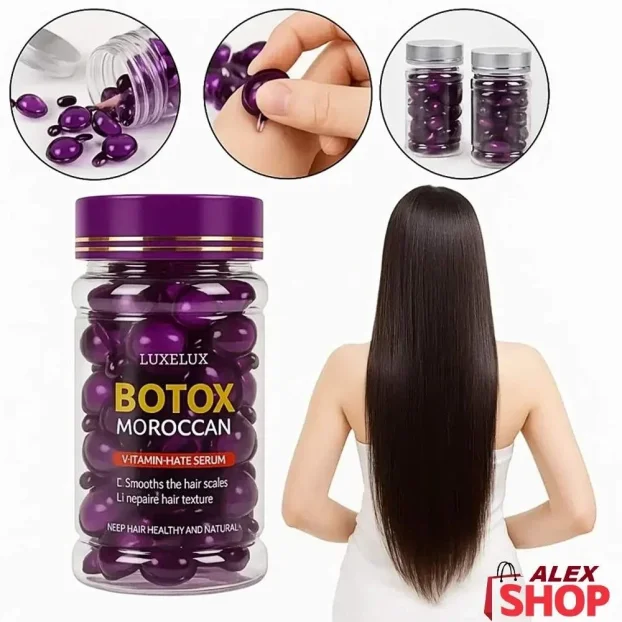 Luxelux Botox serum za regeneraciju kose sa marokanskim ulje