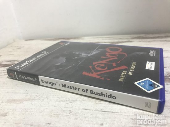 Kengo Master of Bushido PS2 igra KupujemProdajem
