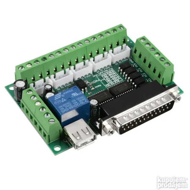 CNC Kontrolna kartica za do 5 osa, MACH3, LPT port KupujemProdajem