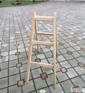 merdevine drvene 3 gazista Sve od lipe se izradjuje cena 350