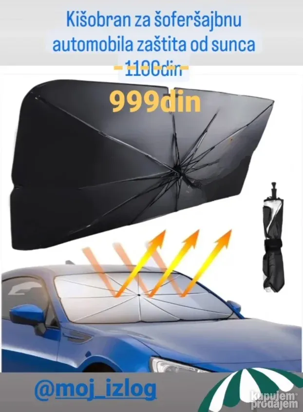 Zaštita za šoferku zimu i leto Zaštita od mraza kiše sunca