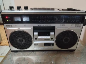 spatial philips radio kasetofon