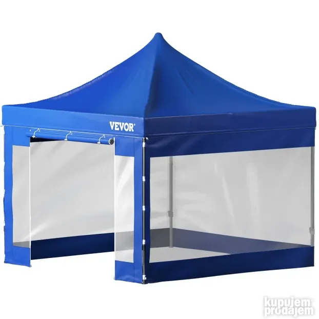 VEVOR 3,048 x 3,048 m Pop Up Šator plavi