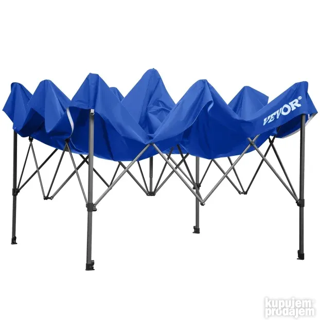 VEVOR 3,048 x 3,048 m Pop Up Šator plavi