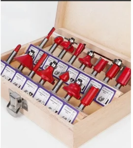 SET Frezeri Glodala za drvo PRIHVAT6.35 8mm NOVO GLODALO