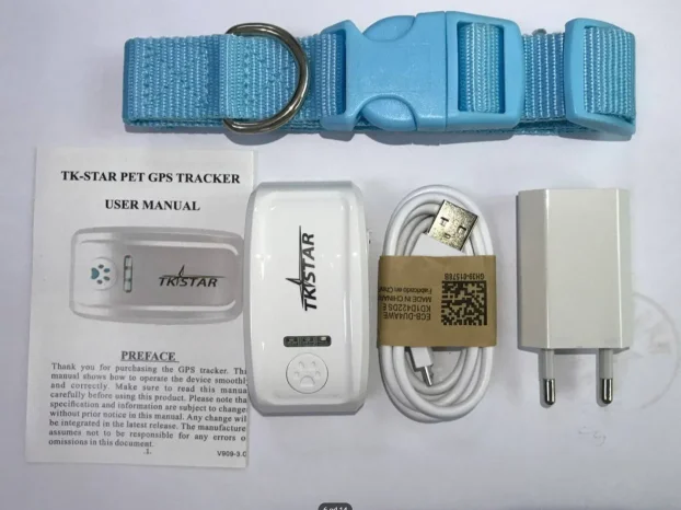 GPS Lokator za PSE Tracker Traker Ogrlica Pse Macke TK911