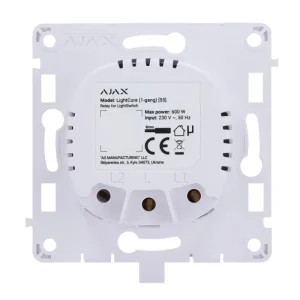 Ajax alarmni sistem LightCore 1-gang