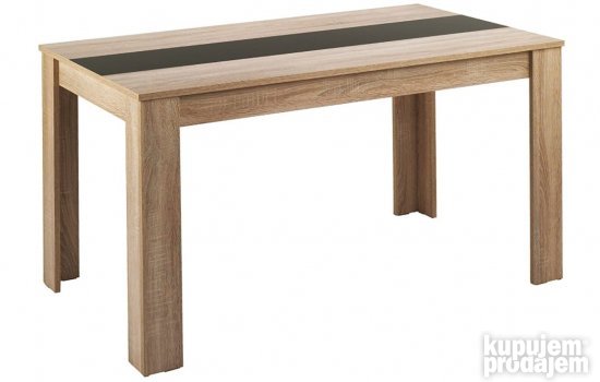 Kuhinjski Sto od Hrasta 120x75x80cm-Homexperts