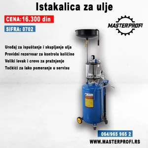 Istakalica Za Ulje Sa Vakumom Za Izvlacenje Ulja