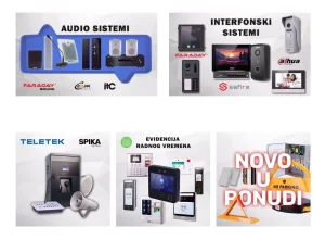 Audio sistemi, interfonski sistemi, razglas