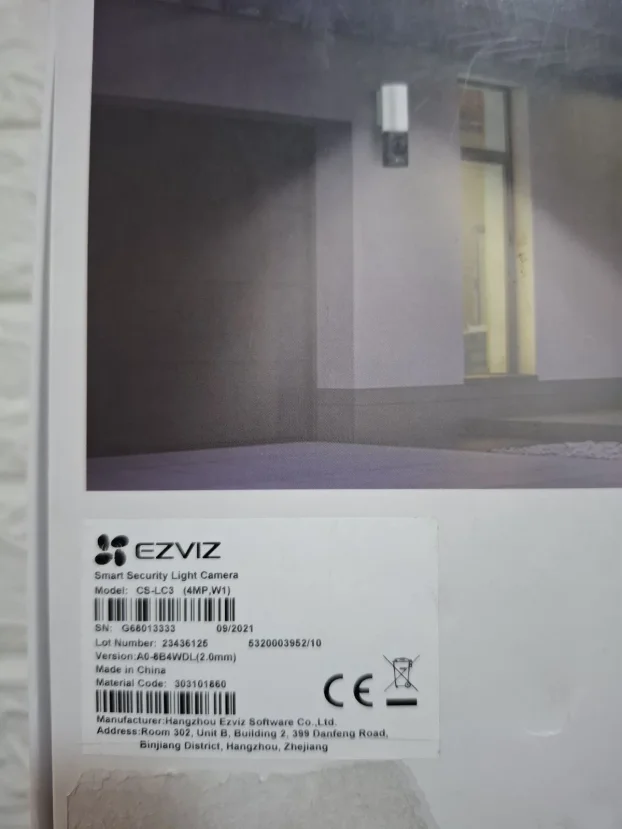 -Ezviz kamera-reflektor, LC3