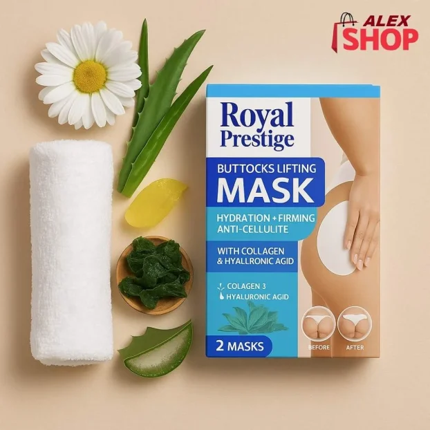 Maska za podizanje i učvršćivanje zadnjice glatka, čvrsta