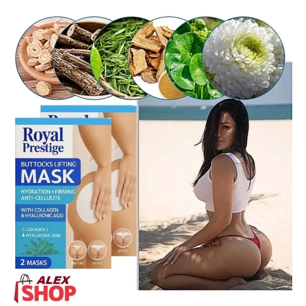 Maska za podizanje i učvršćivanje zadnjice glatka, čvrsta