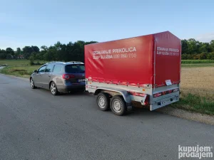 Auto prikolica.Slep prikolica