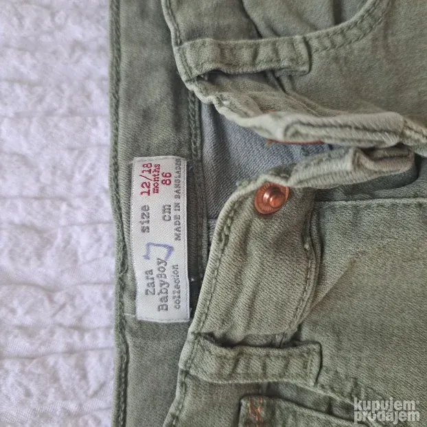 Zara farmerke za bebu 18m