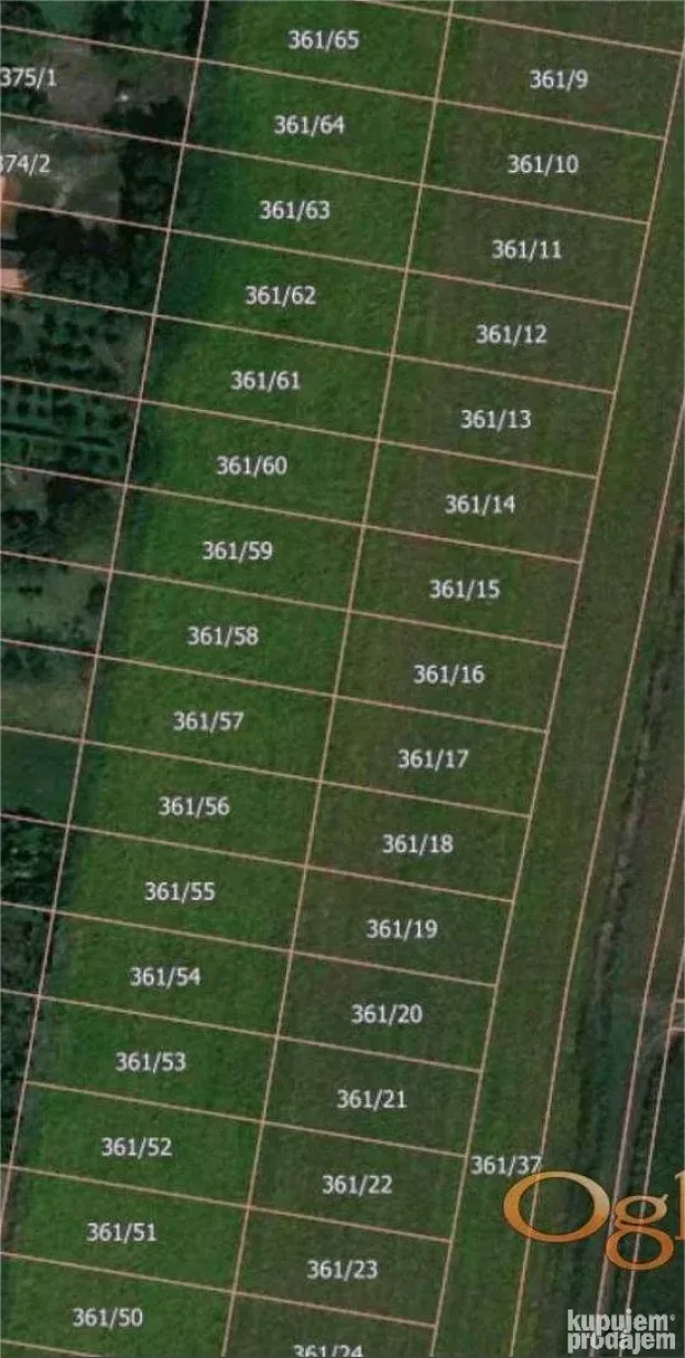 Prodaja placeva na Čeneju