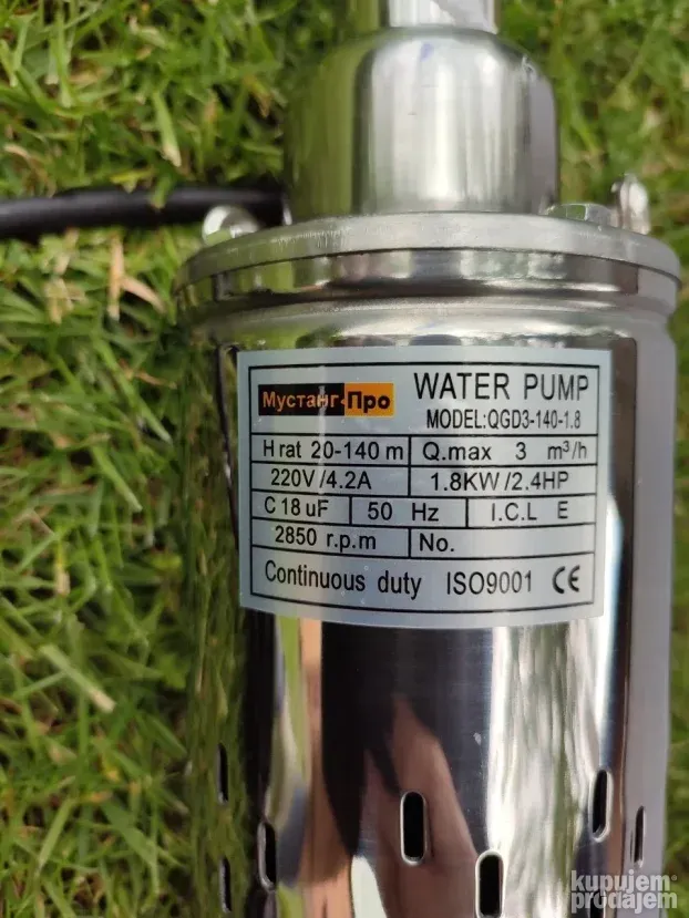 MTP-1080 Pumpa Raketa MUSTANG PRO 1800W na lageru!