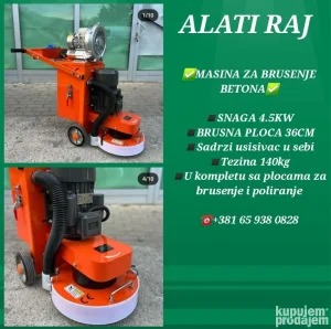 Masina za brusenje betona i mermera i poliranje -