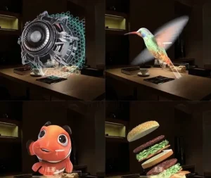 Hologram za prikazivanje reklama precnik 43cm rotirajuci Wif