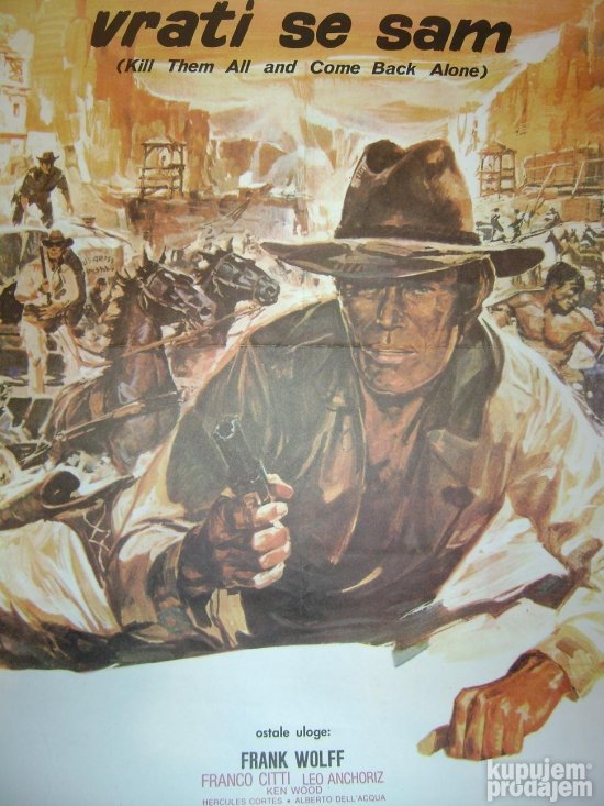 Filmski poster UBIJ SVE I VRATI SE SAM 1968