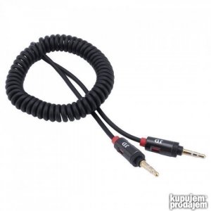 uvijeni bananica Audio kabl 3.5mm na 3.5mm 1m, 1.5m, 2m