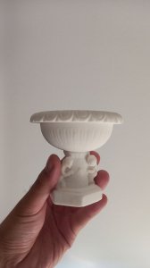figura fontana, minijatura, alabaster