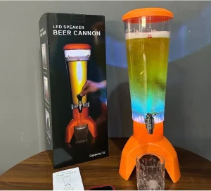 Točilica za pivo 3L + RGB zvučnik