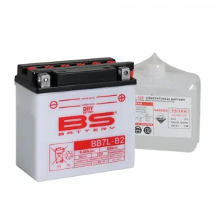 Akumulator BS 12V 8Ah sa kiselinom BB7L-B2 desni plus (135x7