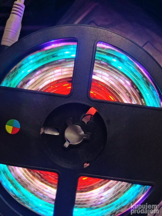 Led TRCECA traka RGB IC2811 5m za reklame i izloge