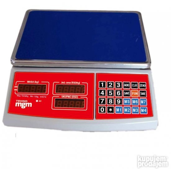 Vaga CA do 15kg/30 BAZDARENA! NOVA
