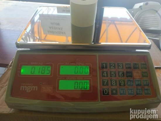 Vaga CA do 15kg/30 BAZDARENA! NOVA