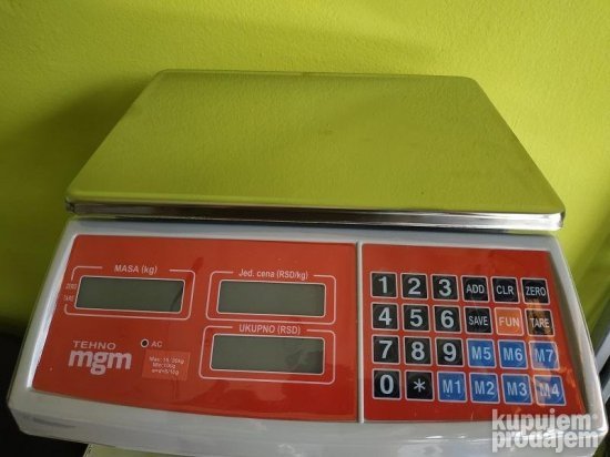 Vaga CA do 15kg/30 BAZDARENA! NOVA