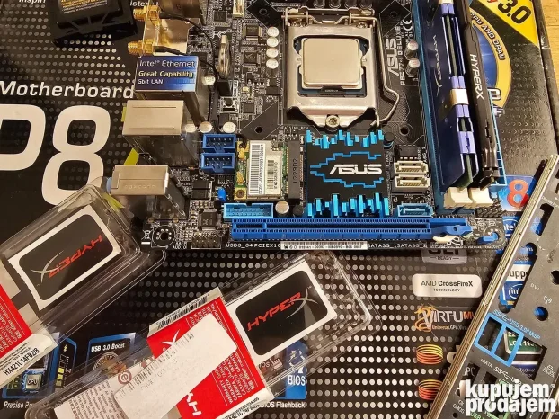 ASUS Z77-I Deluxe, Intel i7 3770K, 16GB Kingston DDR3-1866