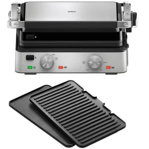 BRAUN CG 7020 MultiGrill 7 contact grill fekete/rozsdamentes