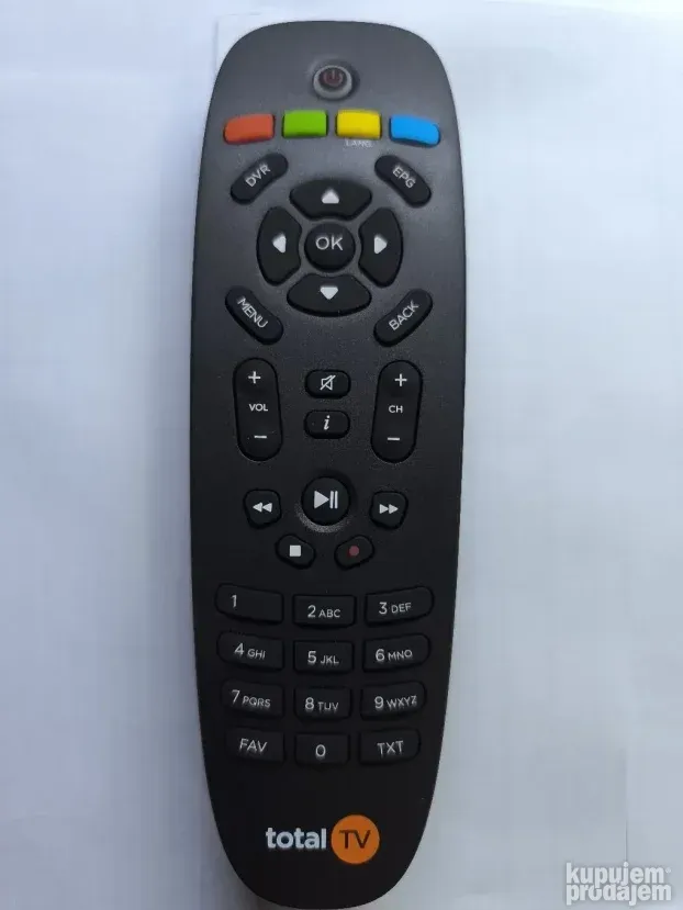 Total TV daljinski upravljač